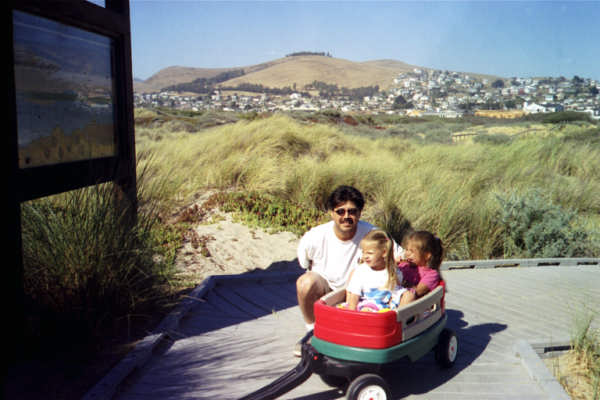 One of many favorite spots we visit...Cayucus Beach, Calif.