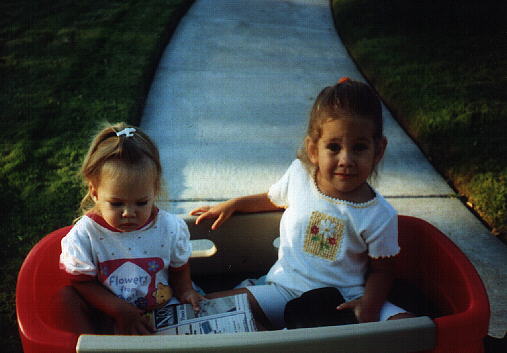 Our Beauties Takin a Wagon ride.