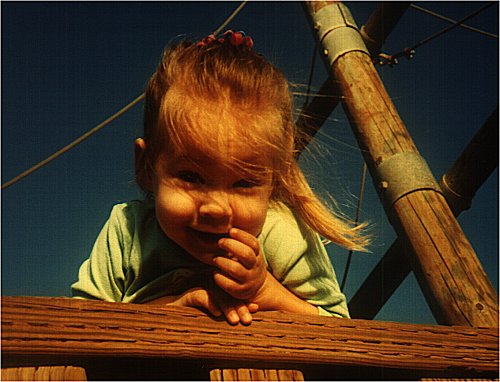 Rissa On Her Ship at the Whale Park