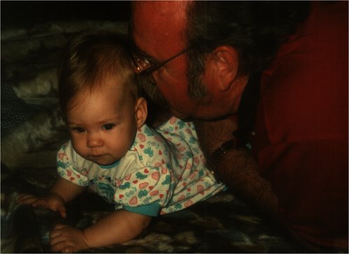 Baby Rissa and Papa 