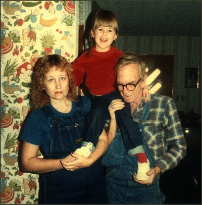 My Parents with Little Melanie