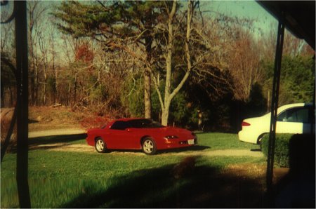 Mel's Red Camaro